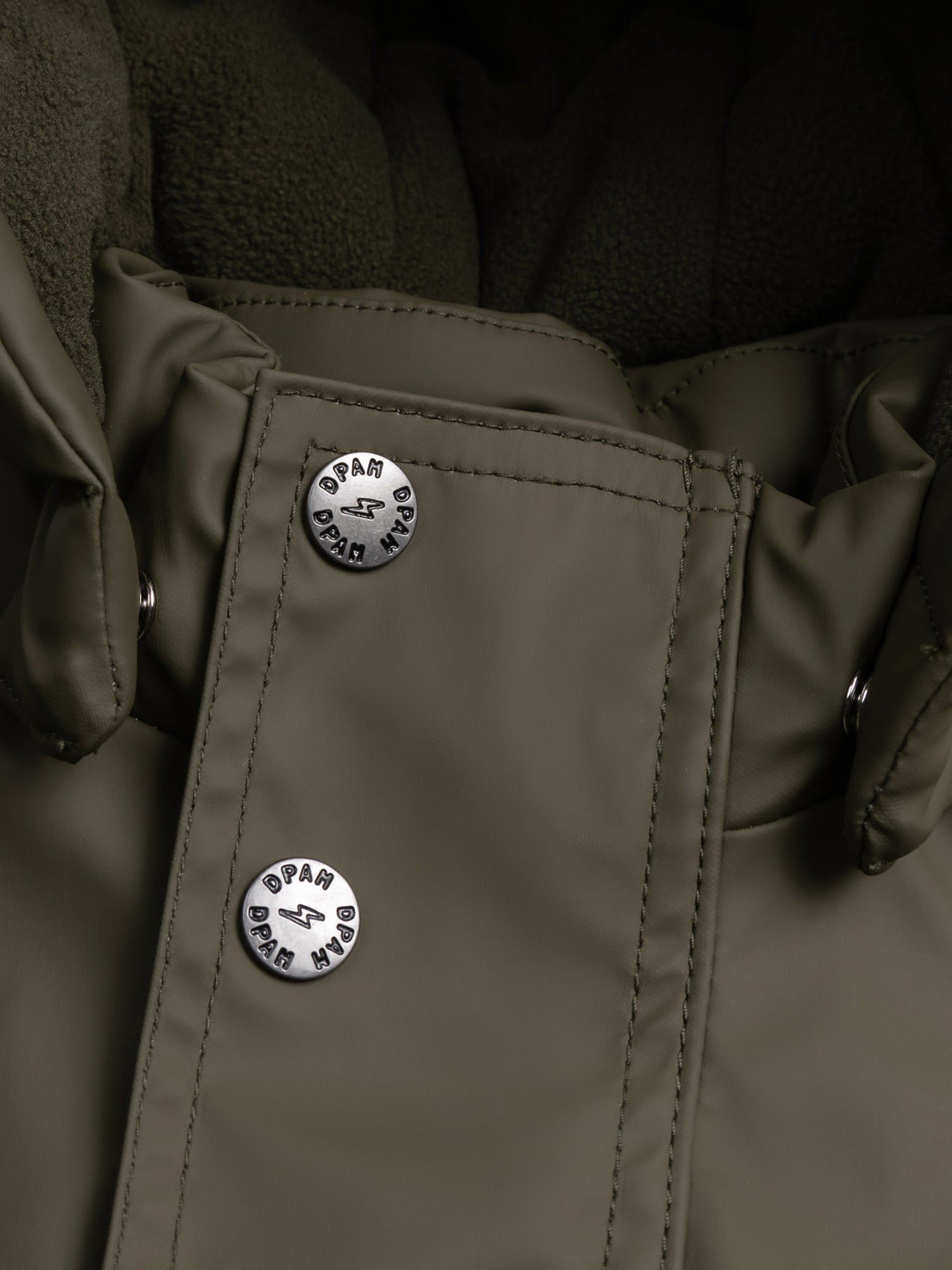 Imperméable classique vert