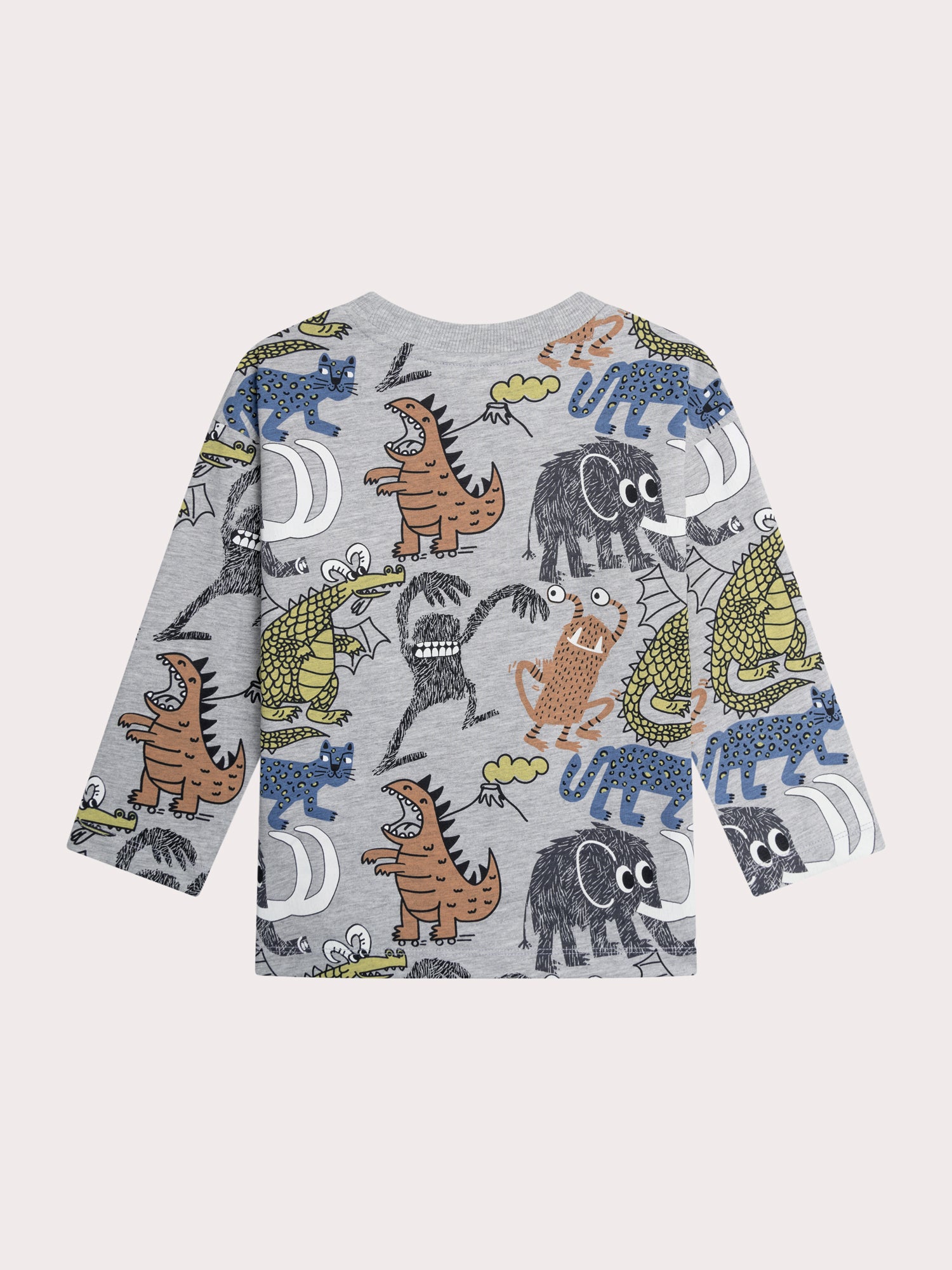 Tee Shirt Manches Longues Gris