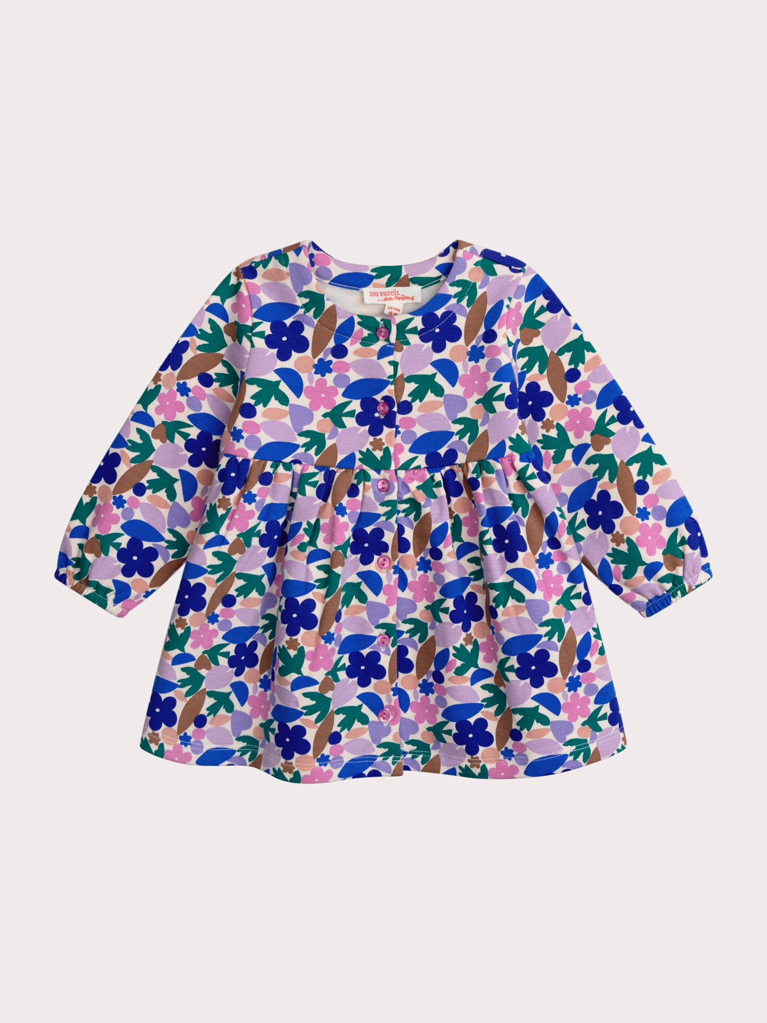 Ensemble fleuri pour bébé fille
