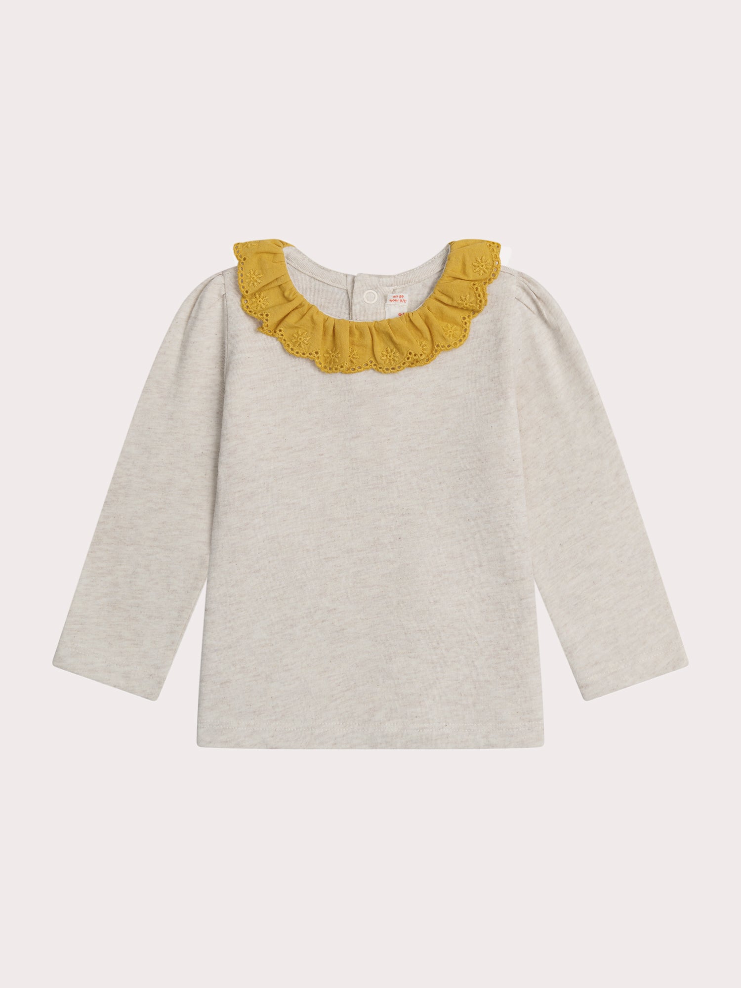 Brassière beige pour bébé fille