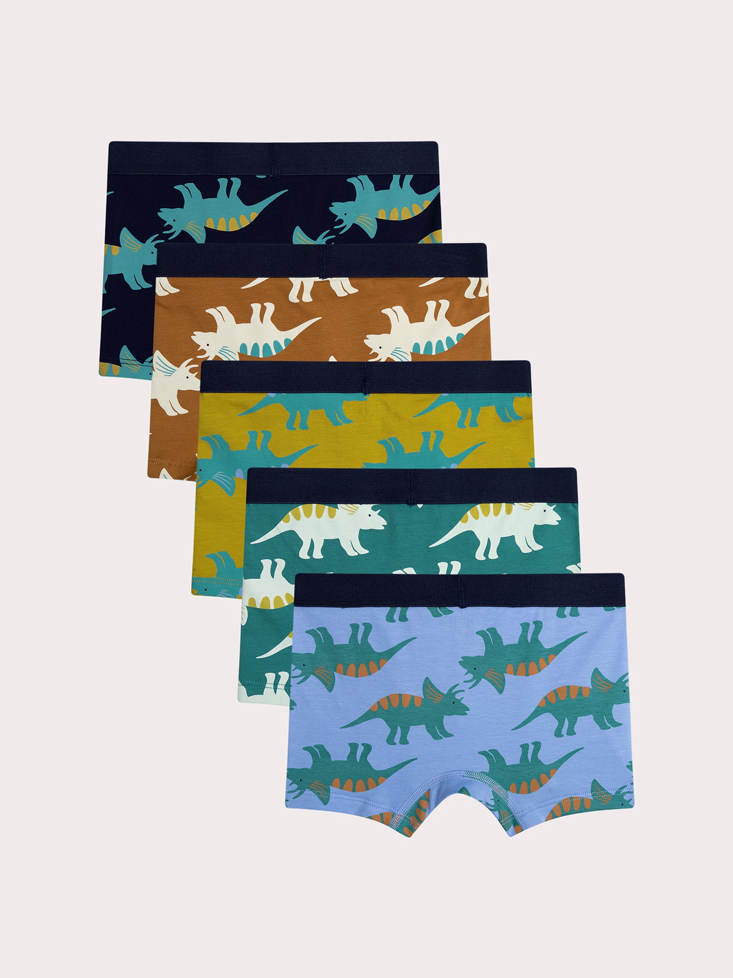 Lot de 4 boxers dinausaures pour enfant garçon