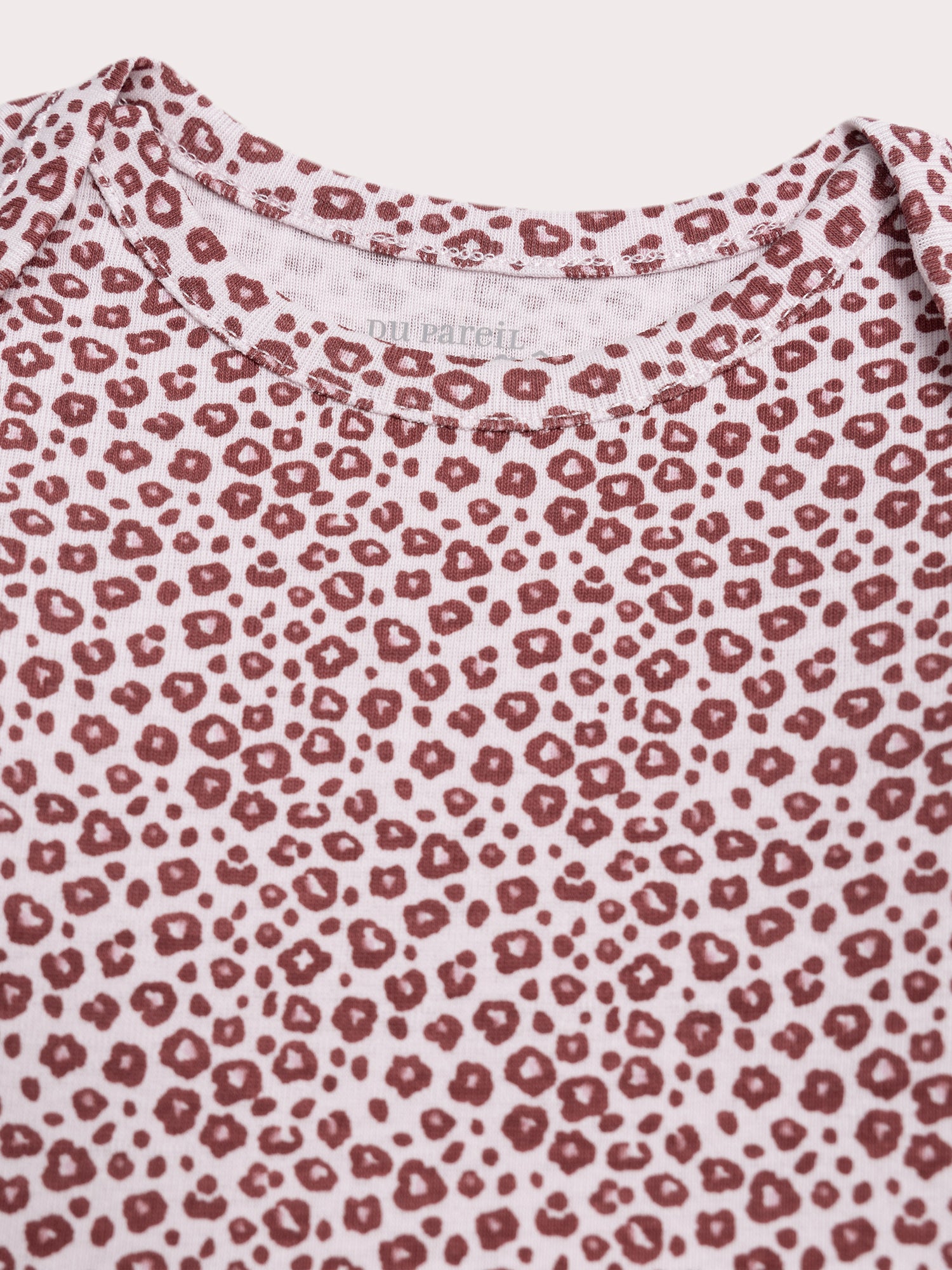 Lot de 2 body léopard pour bébé fille