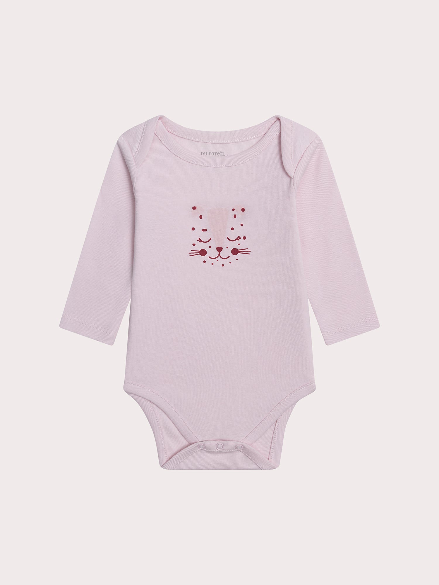 Lot de 2 body léopard pour bébé fille