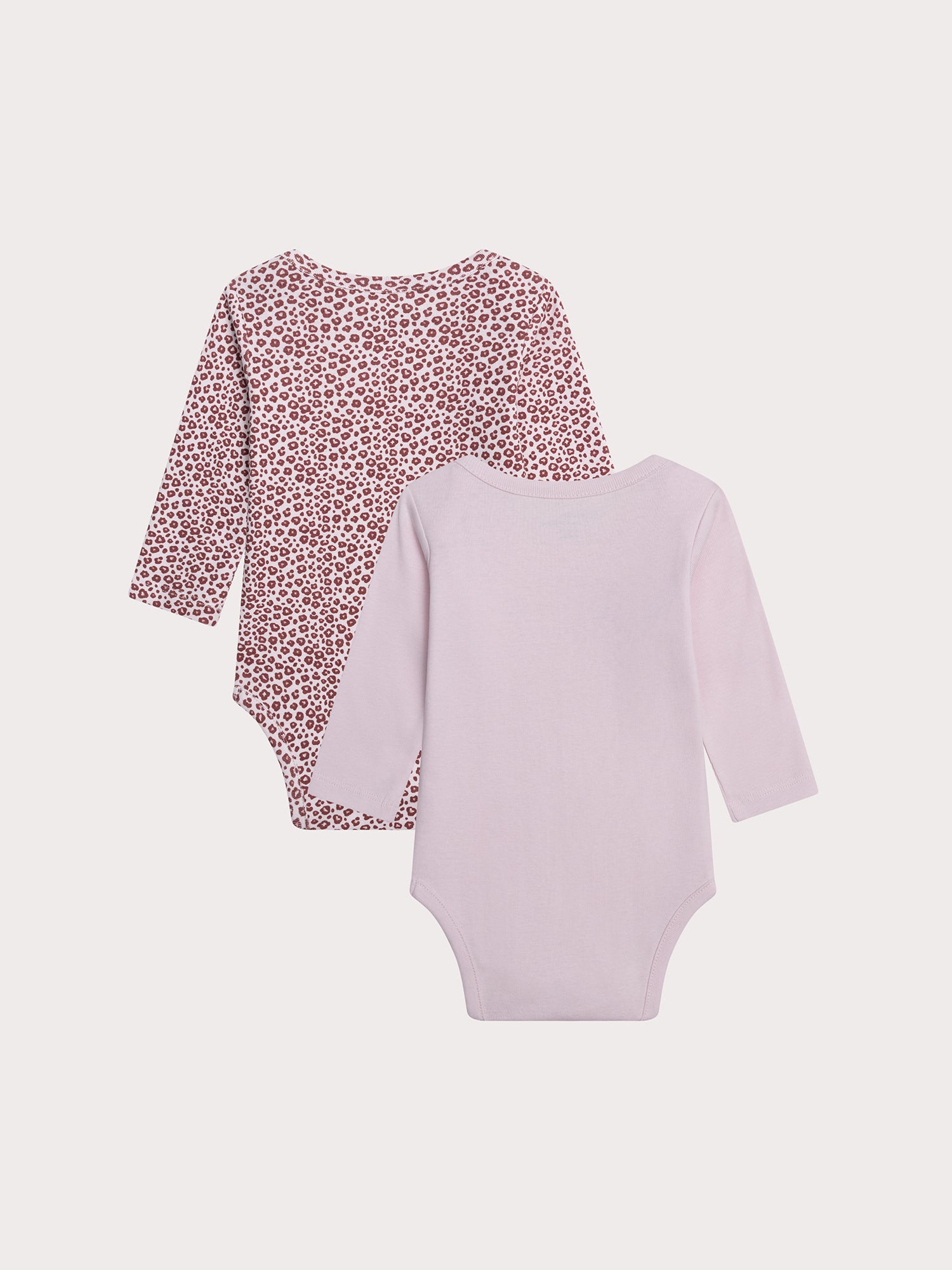 Lot de 2 body léopard pour bébé fille