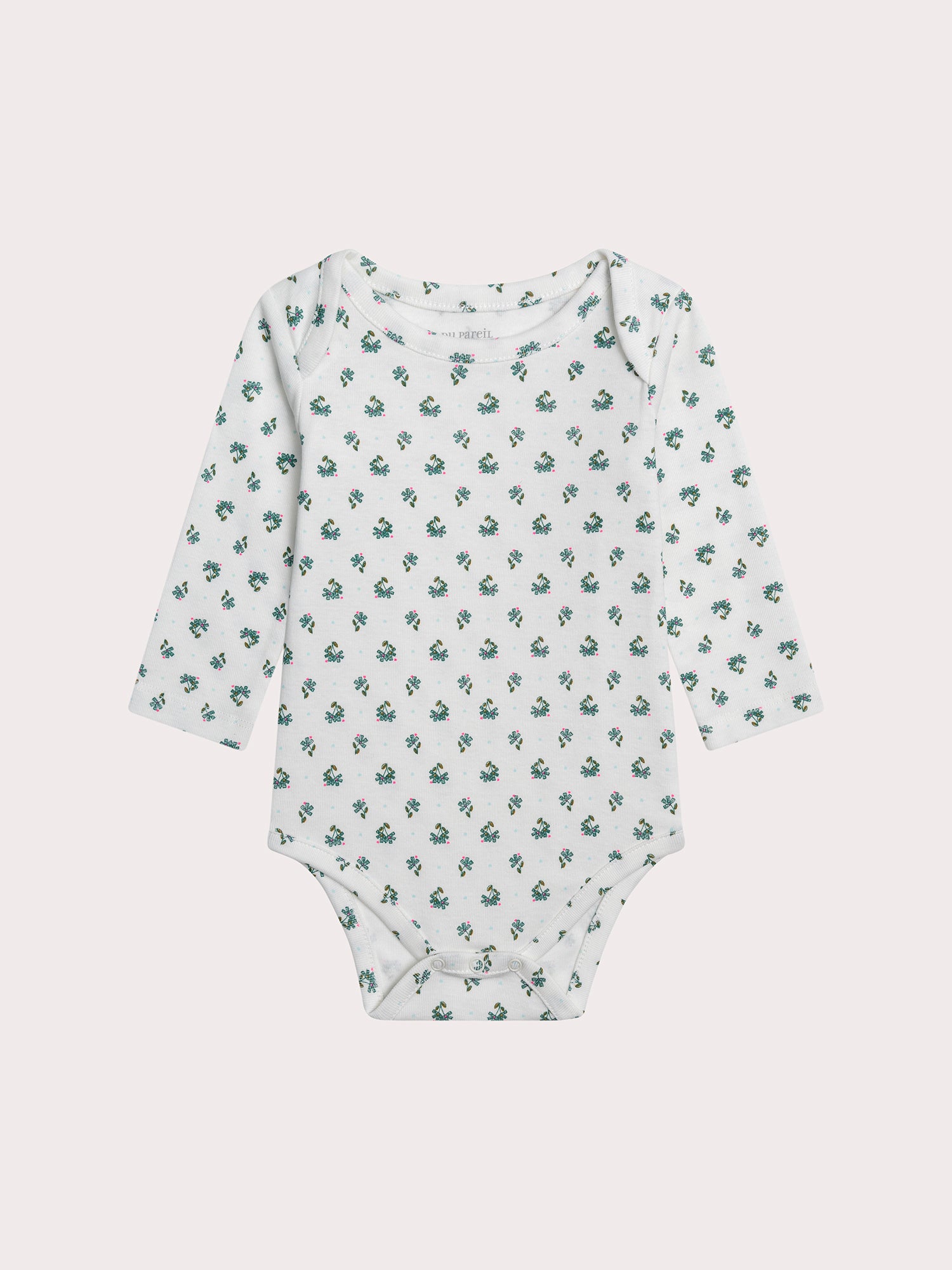 Lot de 2 bodys fleurs pour bébé fille