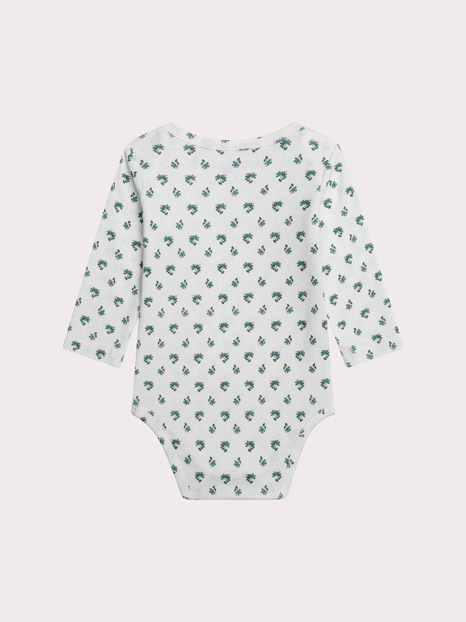 Lot de 2 bodys fleurs pour bébé fille