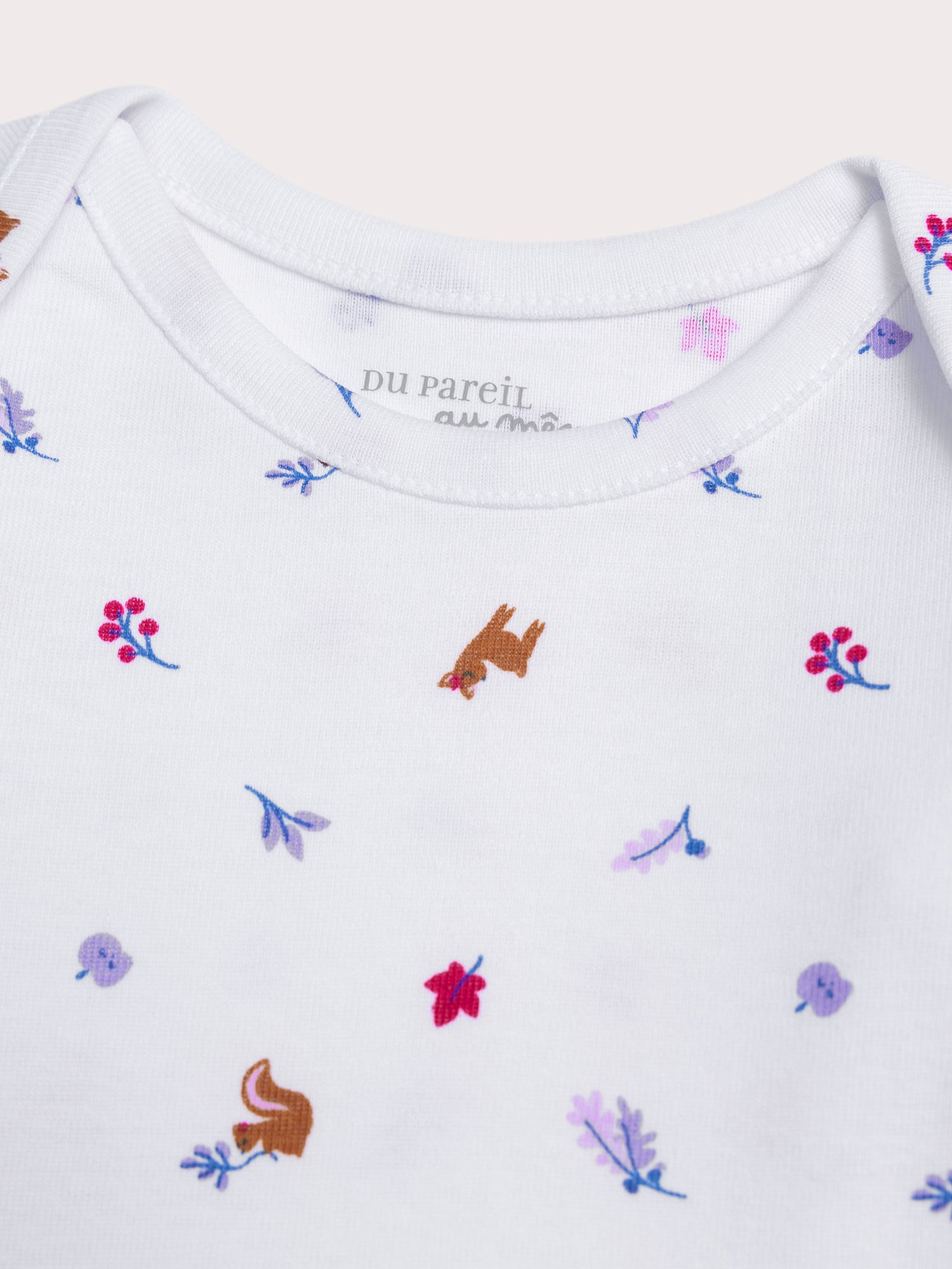 Lot de deux bodys pour bébé fille