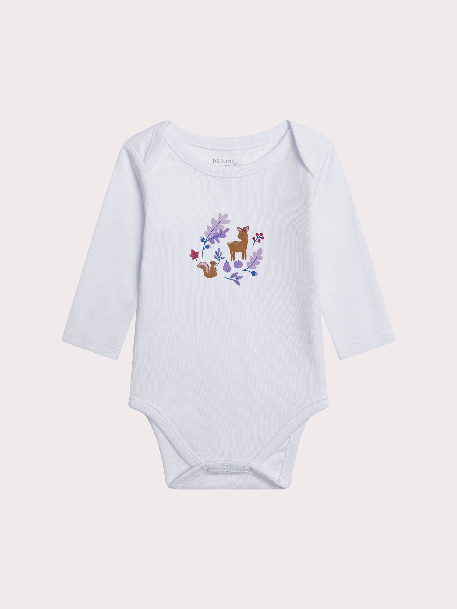 Lot de deux bodys pour bébé fille