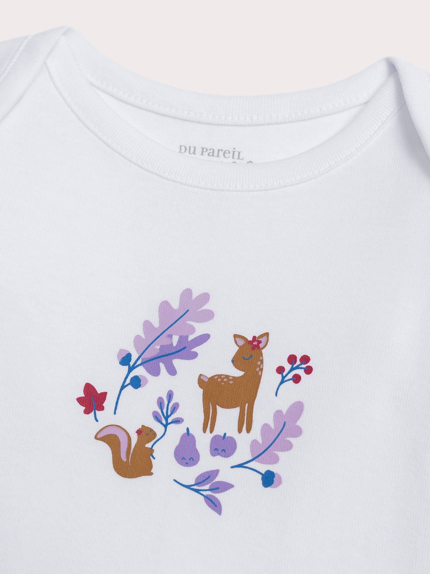 Lot de deux bodys pour bébé fille