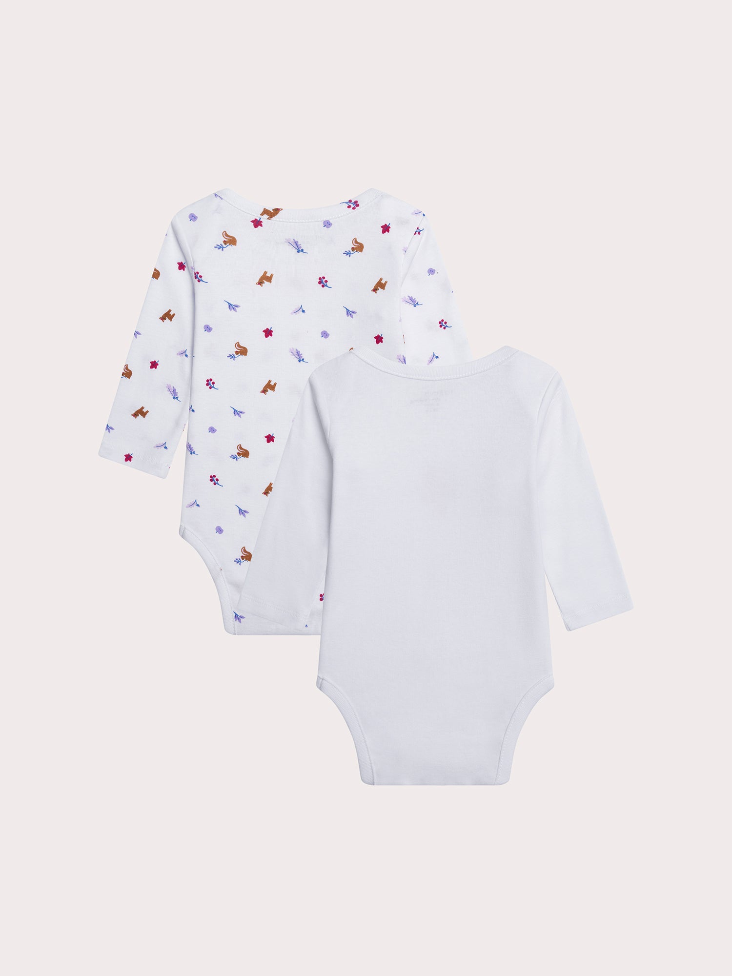 Lot de deux bodys pour bébé fille