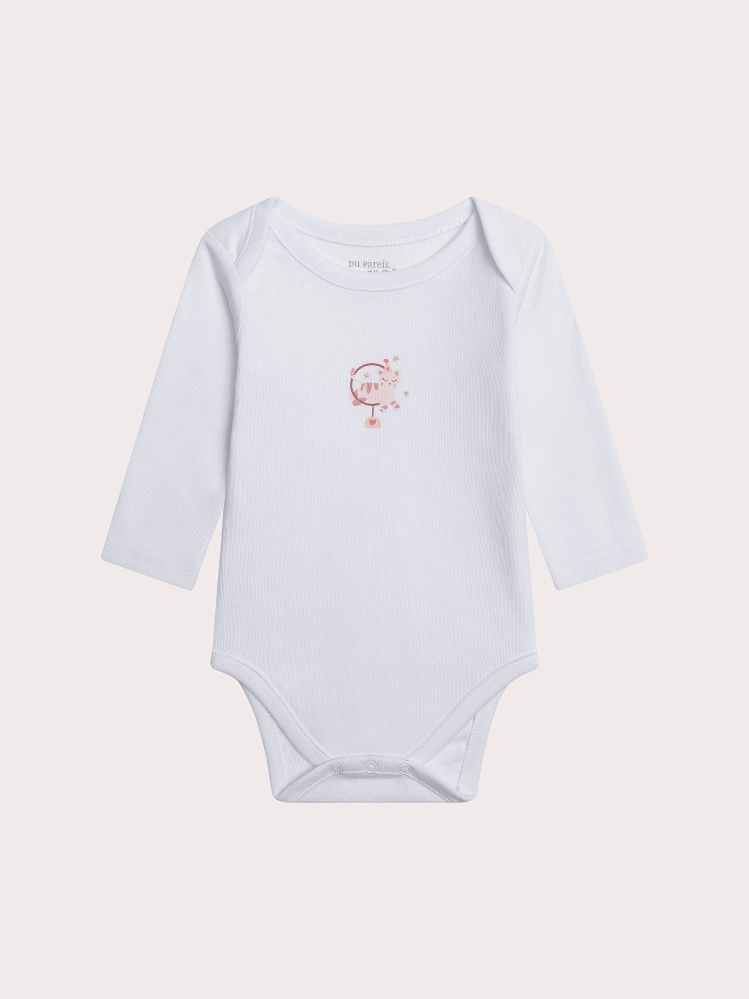 Lot de 2 bodys cirque pour bébé fille
