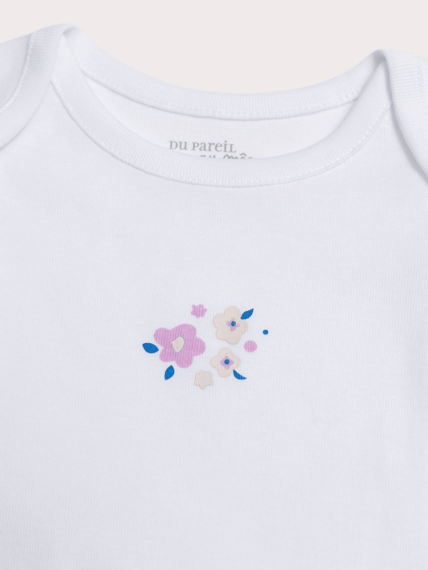 Lot de 5 body pour layette fille