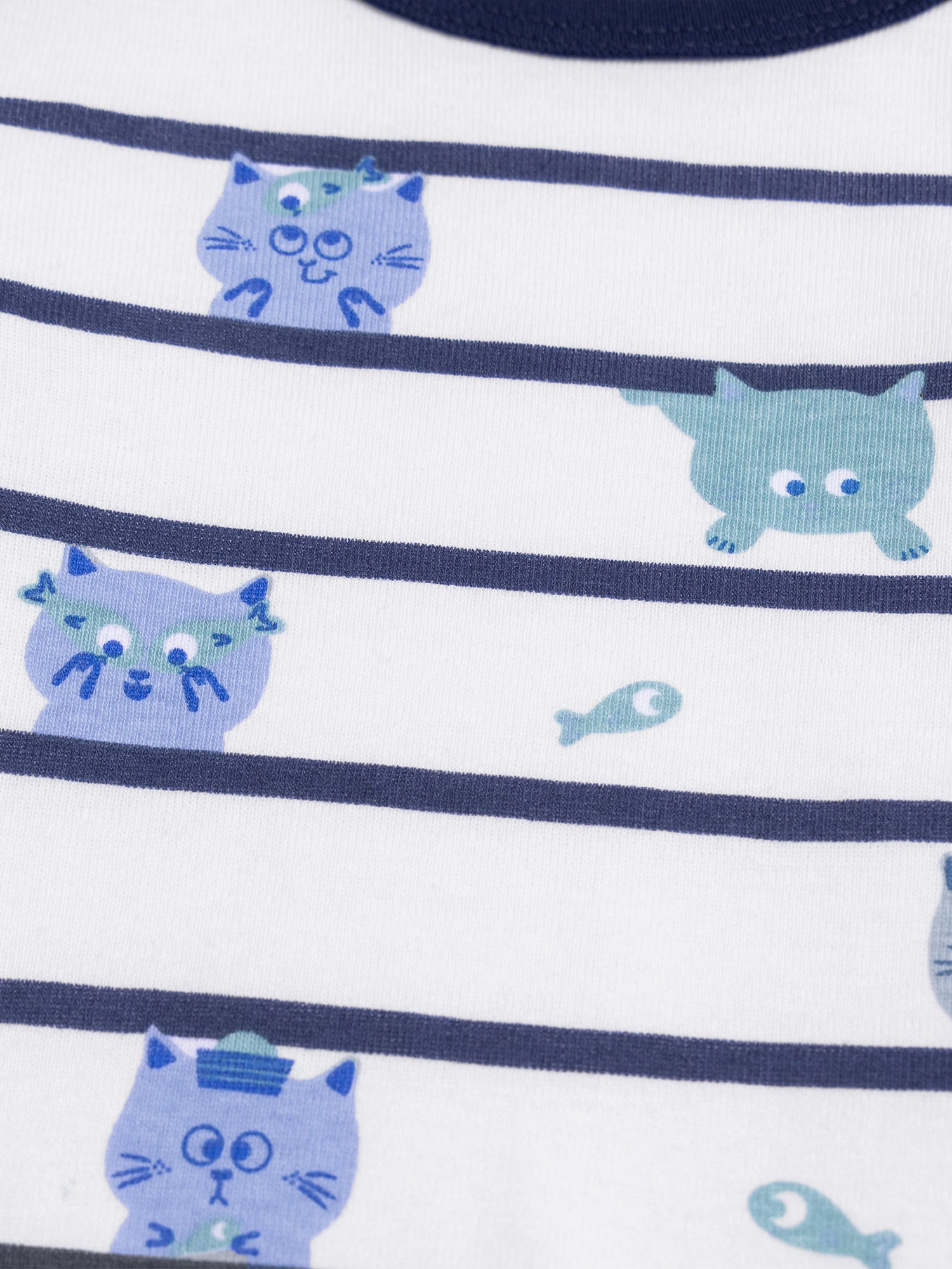 Lot de deux bodys chat pour bébé garçon