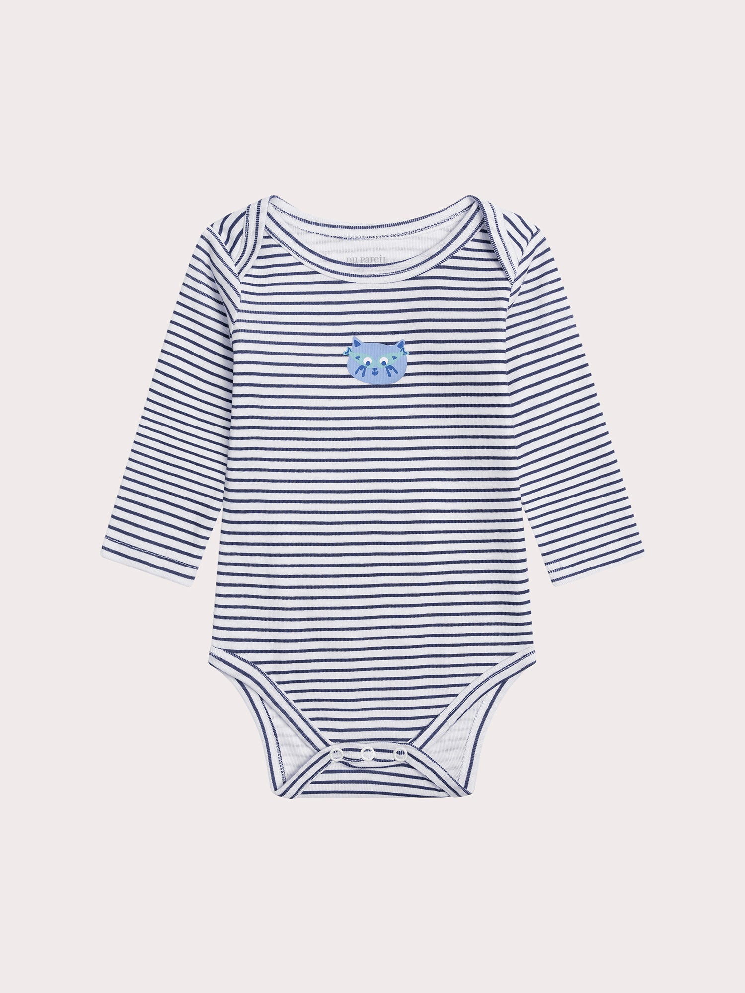 Lot de deux bodys chat pour bébé garçon