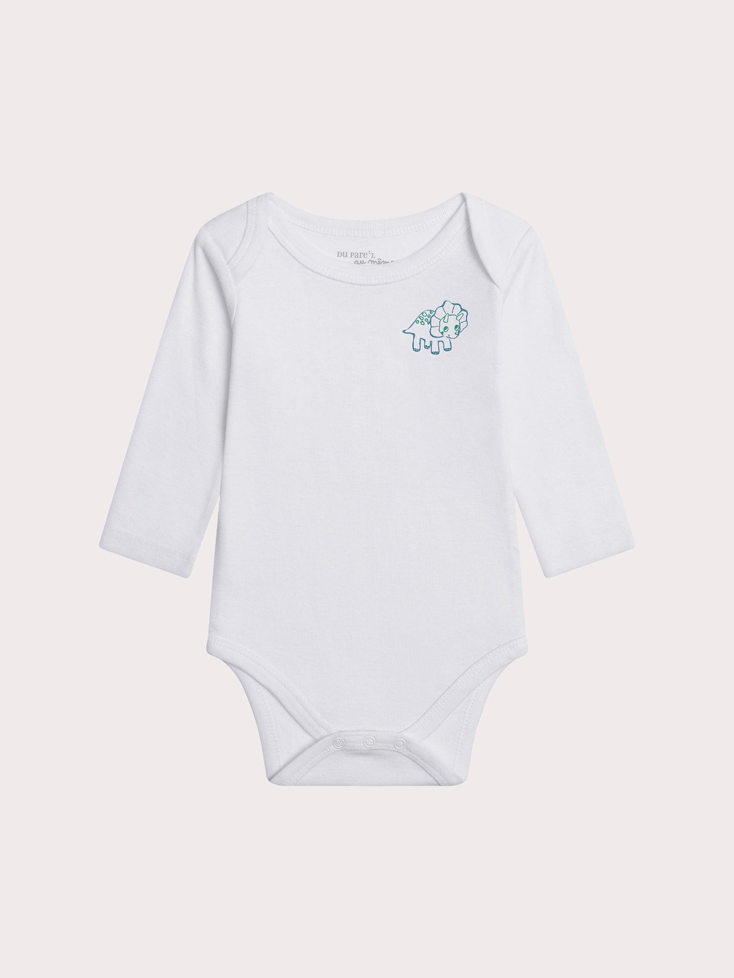 Lot de deux body dinausaures pour bébé garçon