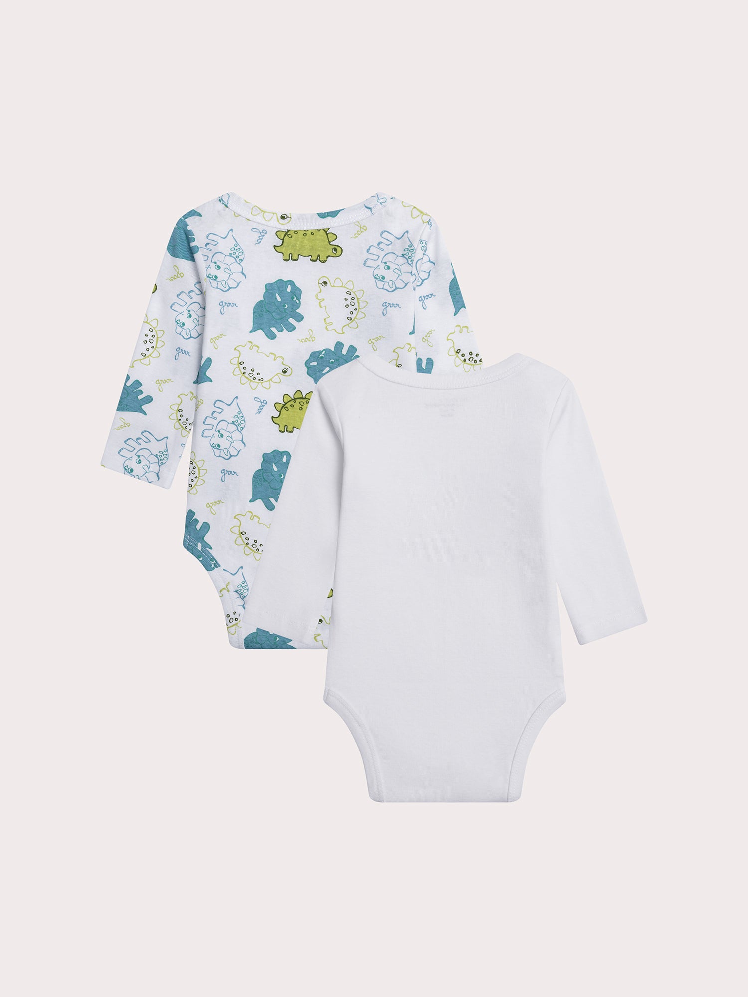 Lot de deux body dinausaures pour bébé garçon