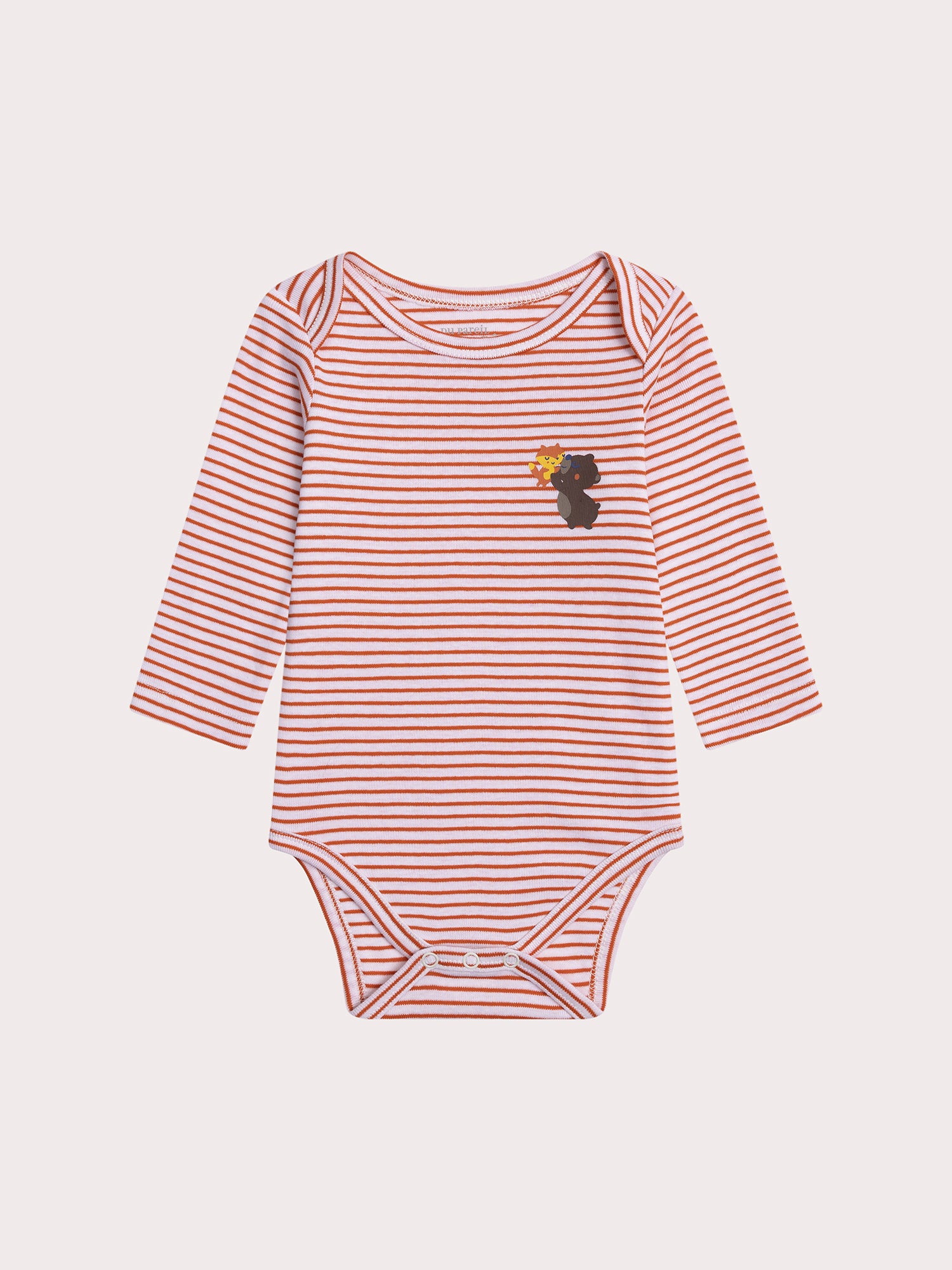 Lot de deux body animaux pour bébé garçon