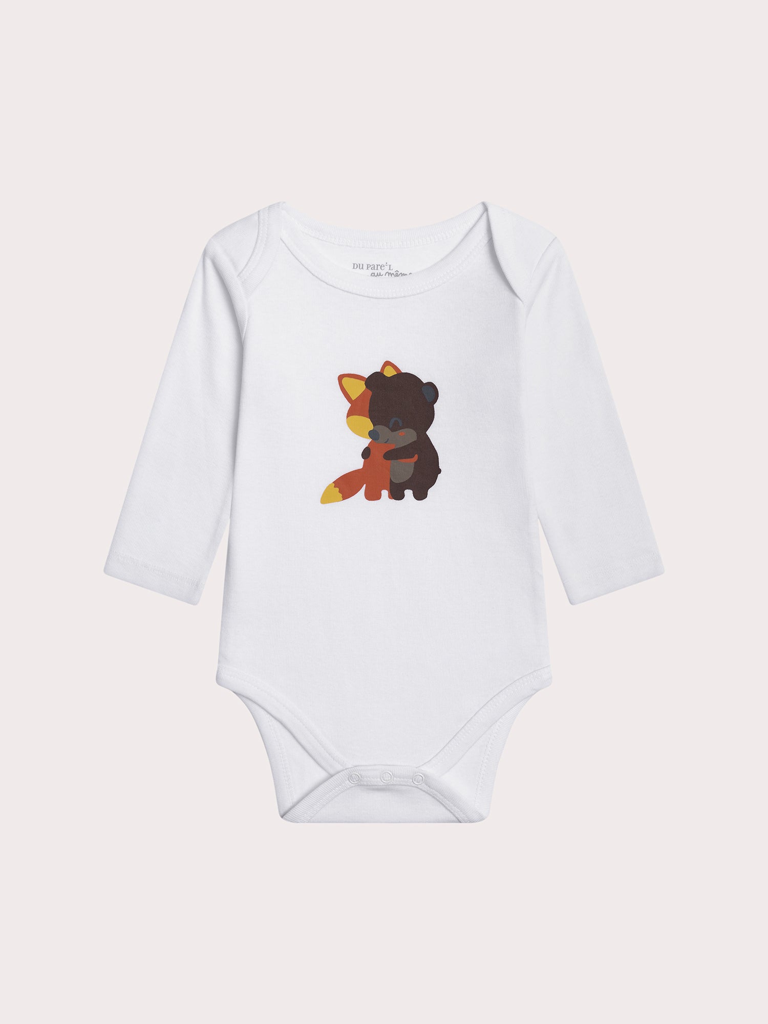 Lot de deux body animaux pour bébé garçon
