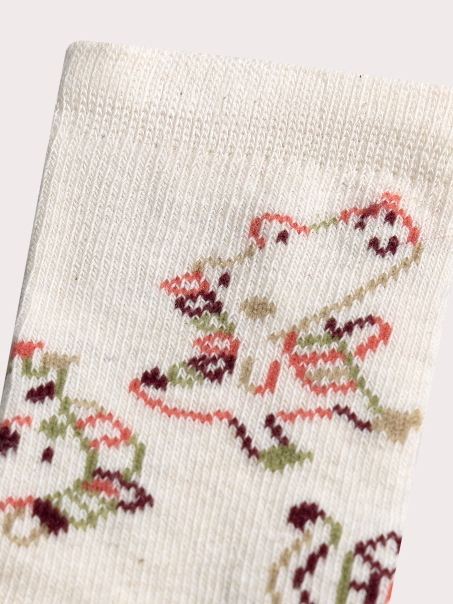 Chaussettes beige motif animalier pour bébé garçon